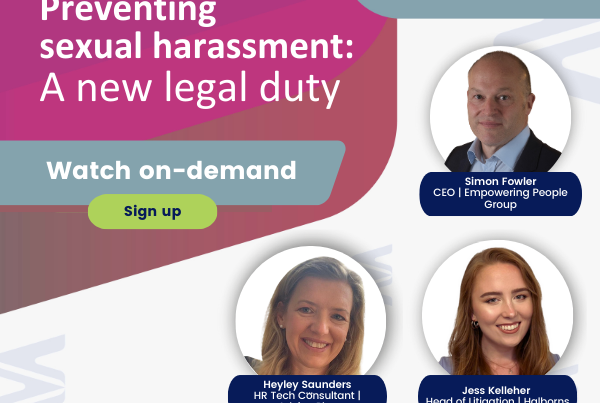 Preventing sexual harassment on-demand webinar