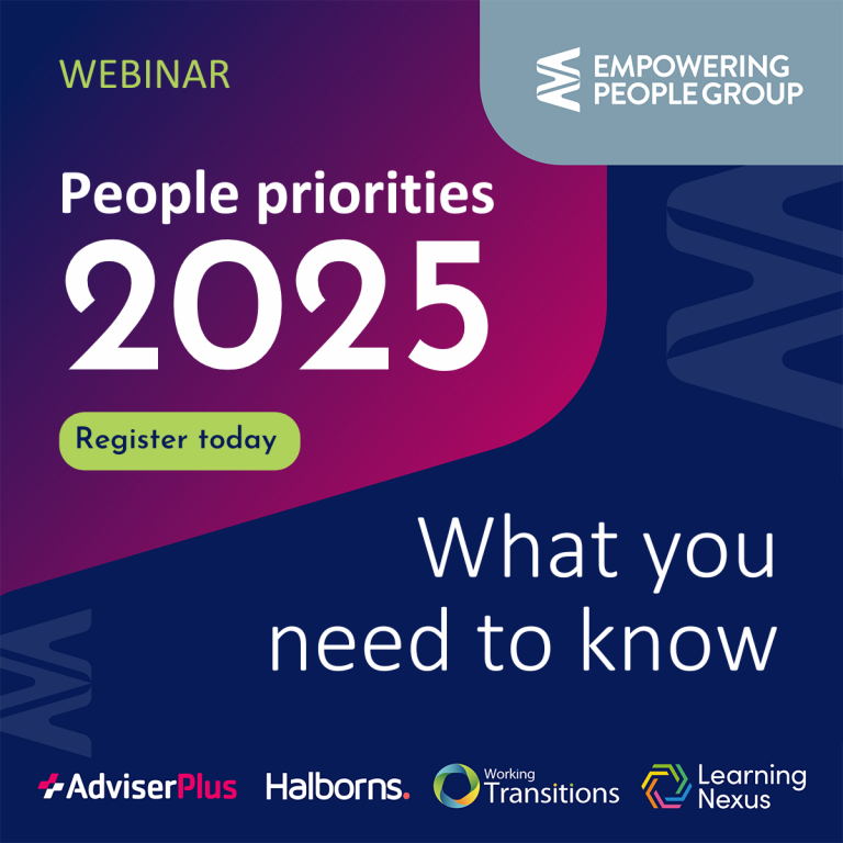 People Priorities 2025 - webinar registration